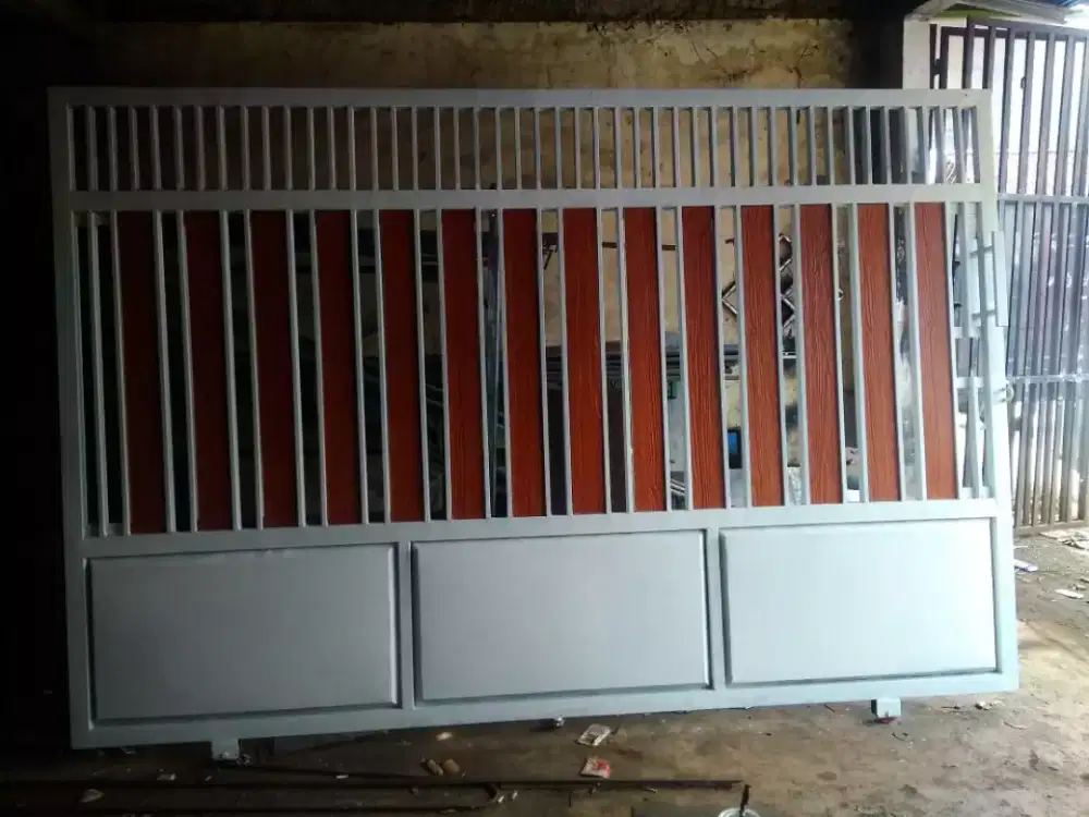 Pagar minimalis tralis kanopi dll