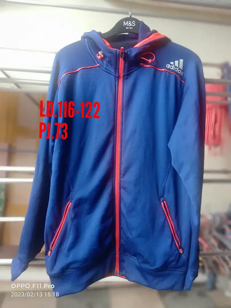 Jaket Hoodie Adidas Climawarm original