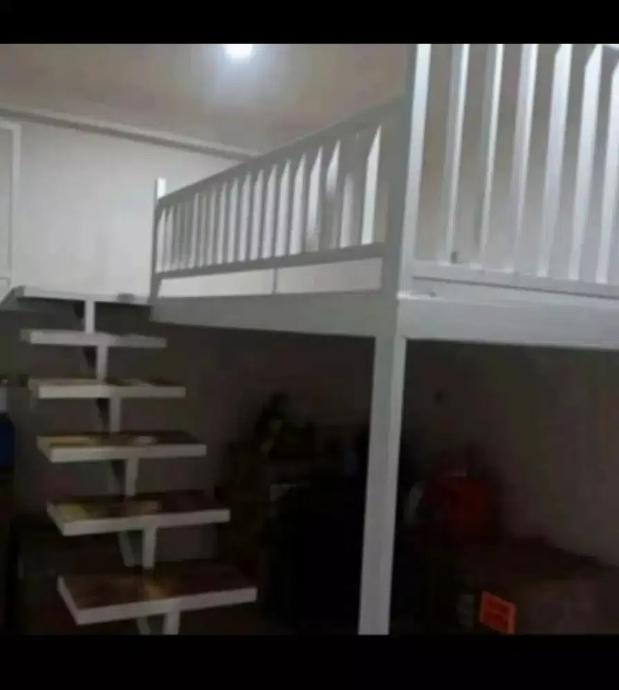 Mezanine rangka besi holo terbaru