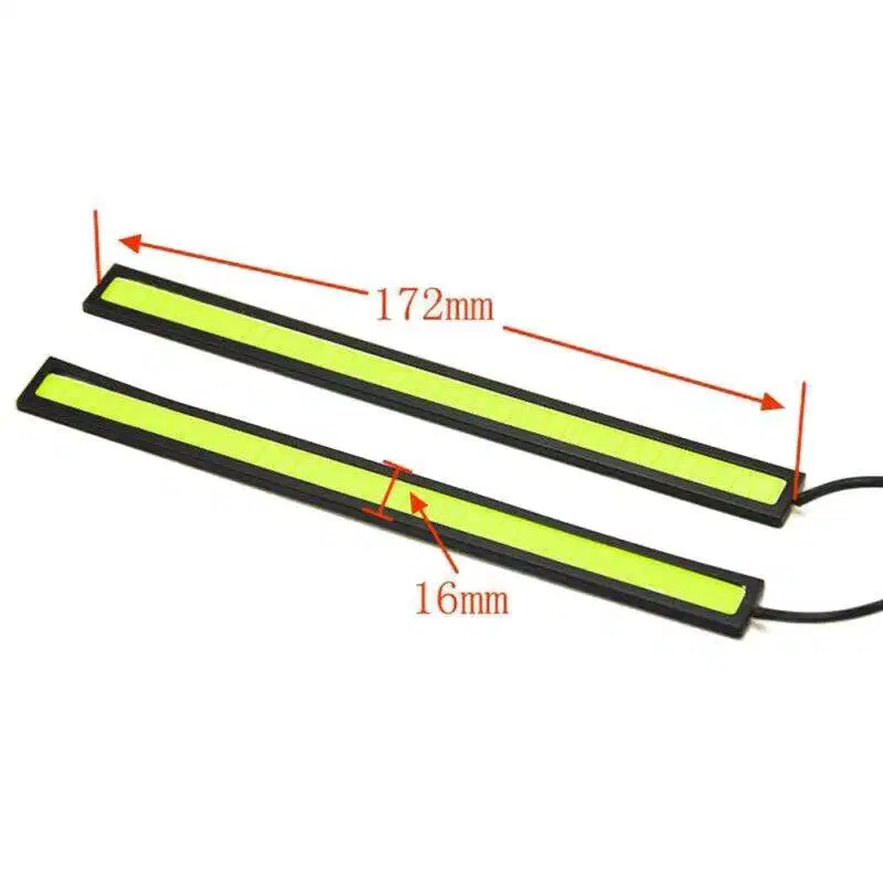 DRL COB 17cm Lampu DRL 17cm Satuan Lampu Strip