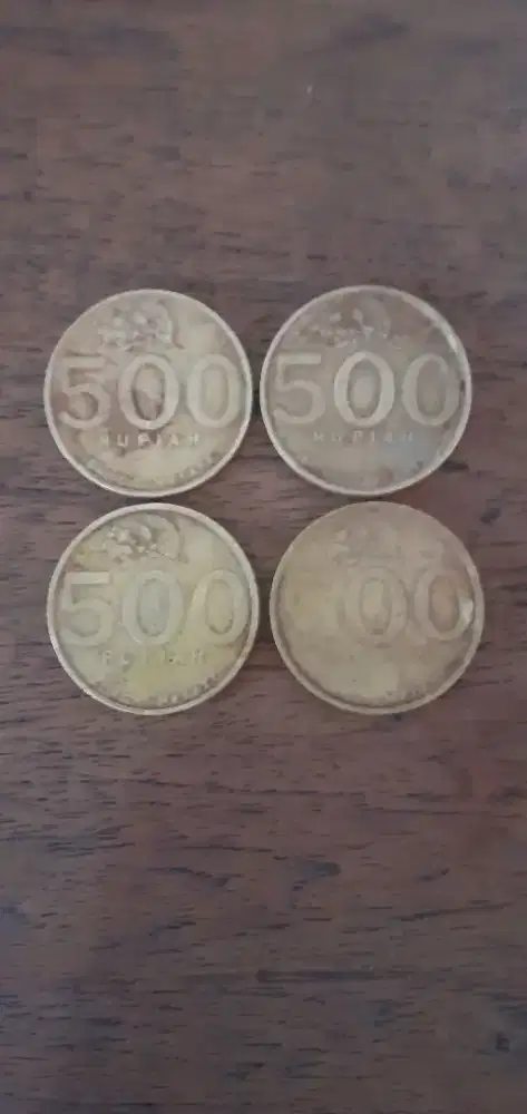 Uang koin kuno 500 rupiah