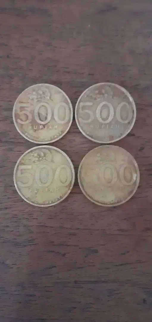 Uang koin kuno 500 rupiah