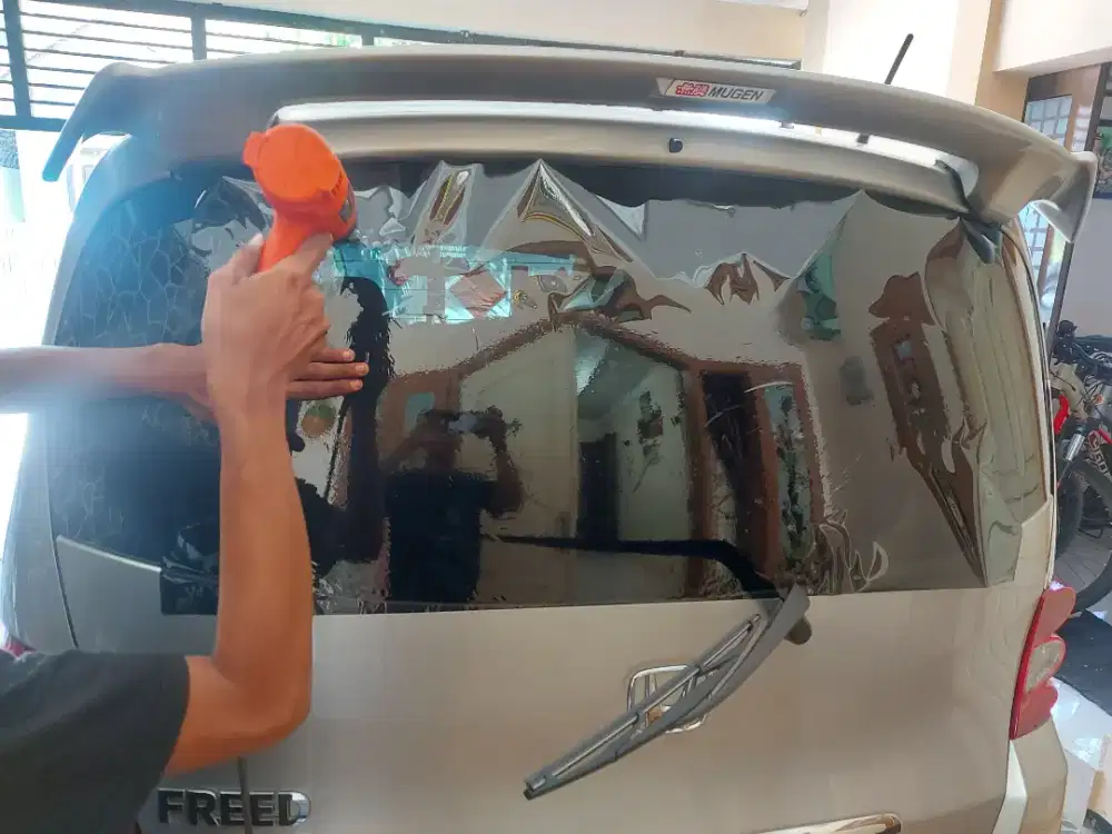 kaca film mobil panggilan atau home service