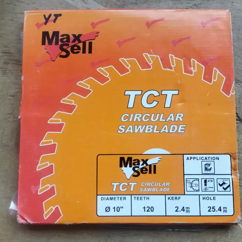 Mata Gergaji Aluminum ( Potong ) Max Sell 10 x 120T