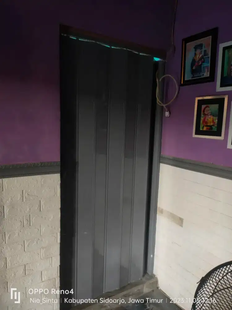 Pintu Lipat Sekat PVC