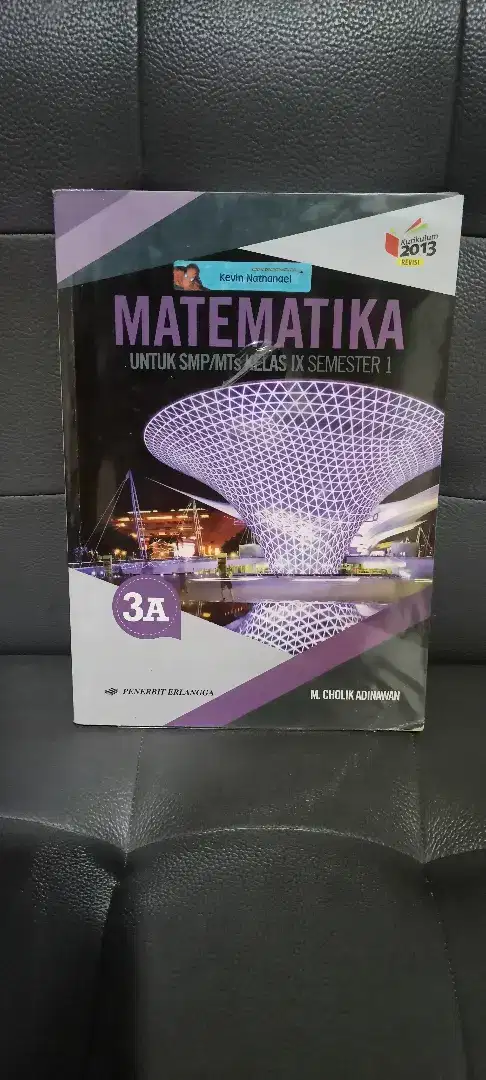 Buku Matematika  SMP kelas IX (semester 1)