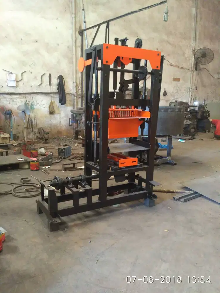 Mesin Cetak Batako press vibra Ready