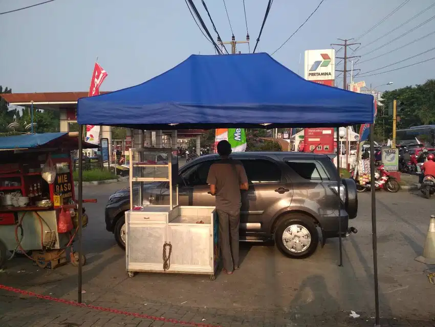 Tenda lipat otomatis wilayah Kota Bekasi & Sekitarnya