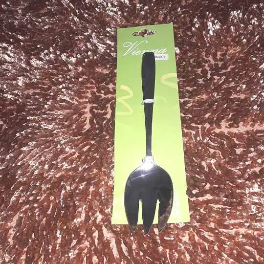 Garpu Servis Saji Besar 20,5 cm (isi 2 pcs) garpu salad stainless