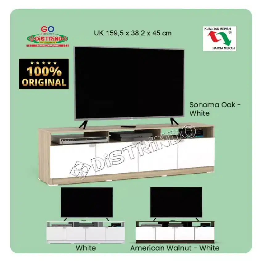 MEJA TV MINIMALIS/BUFFET TV MINIMALIS 160 CM