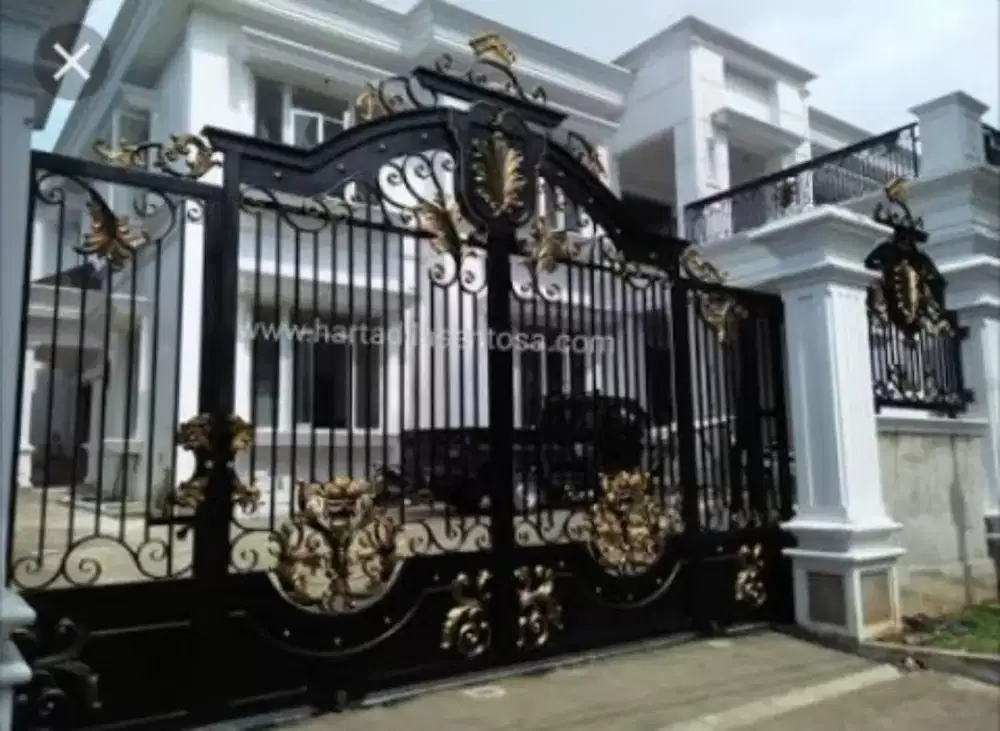 Tempa klasik modern untuk pgr balkon dan gerbang