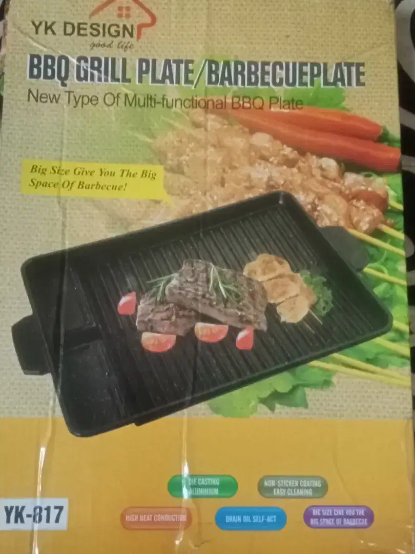 BBQ GRILL PLATE (NEW)