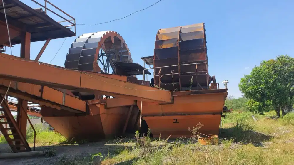 Washing machine/vibrating screen washing