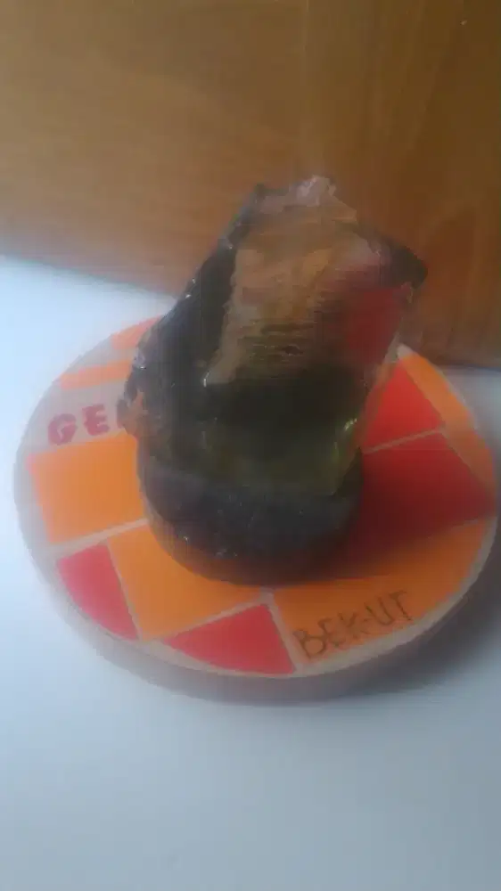 batu obsi pajangan meja tatakan juga batu