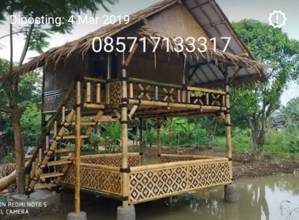 Saung 2 lantai murah