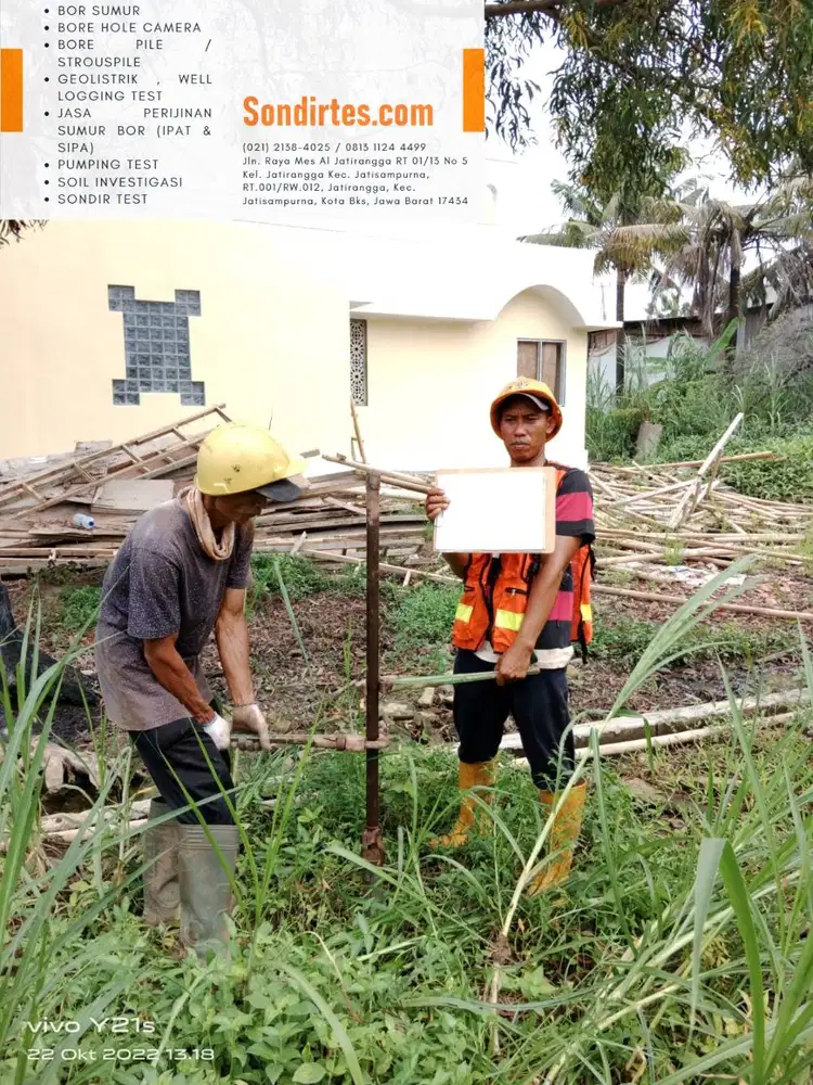 Sondir Test  Cipondoh Tangerang Kota Terpercaya