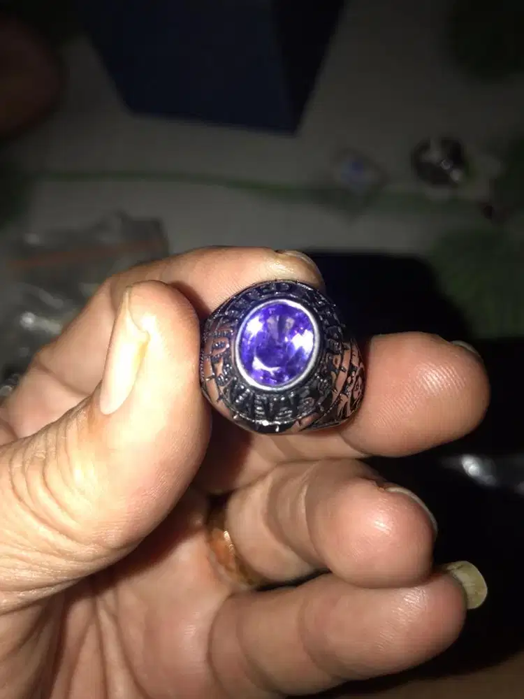 Natural Amethys cutting brilian