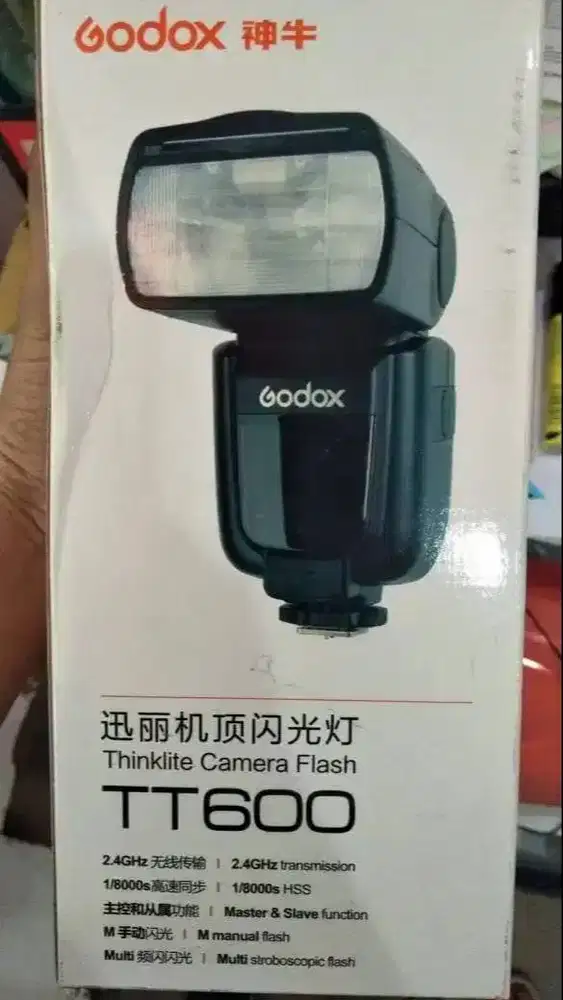 Lampu Flash Kamera Godox TT600 Blitz