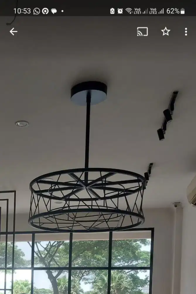 Rumah lampu gantung design interior