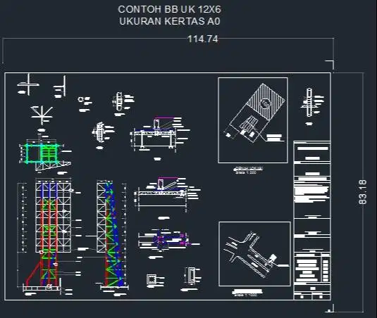 Jasa Gambar Autocad 2D / Jasa Drawing Autocad 2D / Ijin Reklame