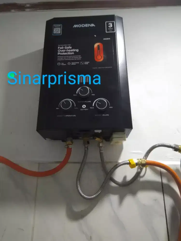 Water heater gas modena baru