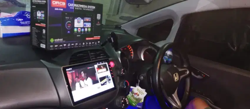 Pemasangan head unit android orca 10 inc ram 4/128 di Honda jazz g8