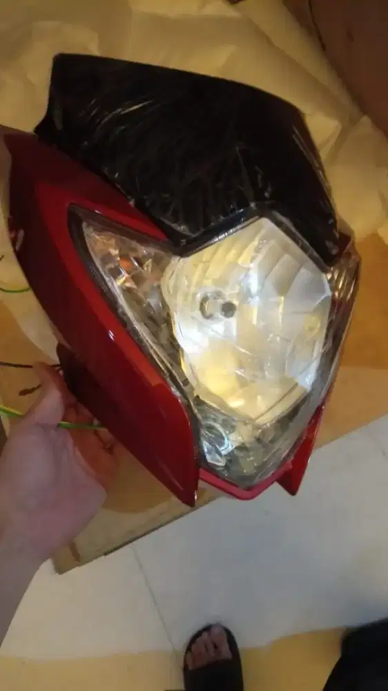 Topeng + lampu FU