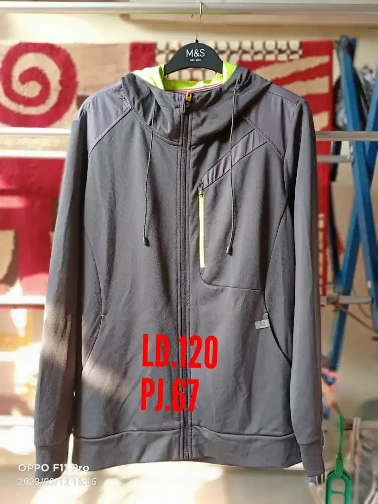 Jaket tracktop hoddie Tech Advance Sportswear original