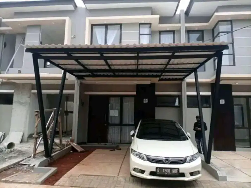 Kanopi baja ringan motif