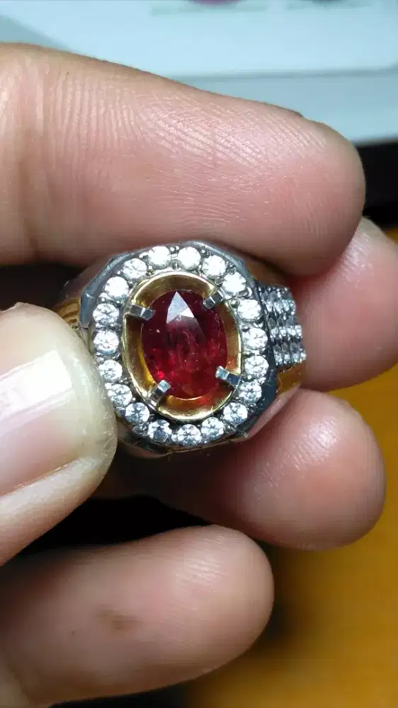 Red Ruby No Heat No Treatment 1.34 ct Top Color