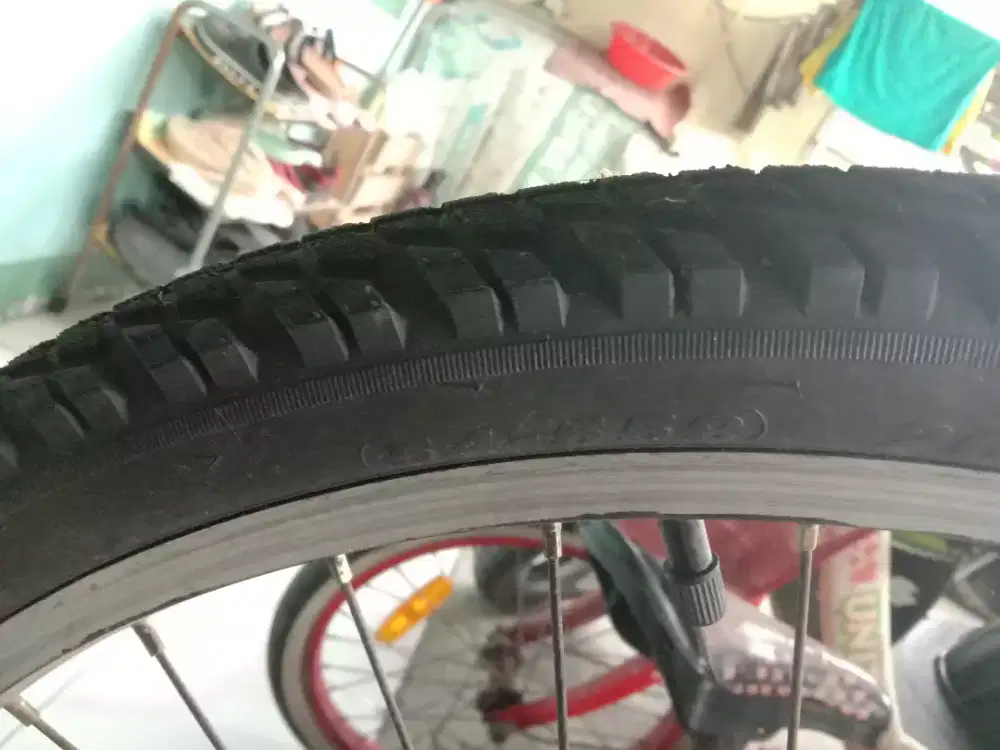 Sepeda POLICE 911 Warna Putih Siap Pakai
