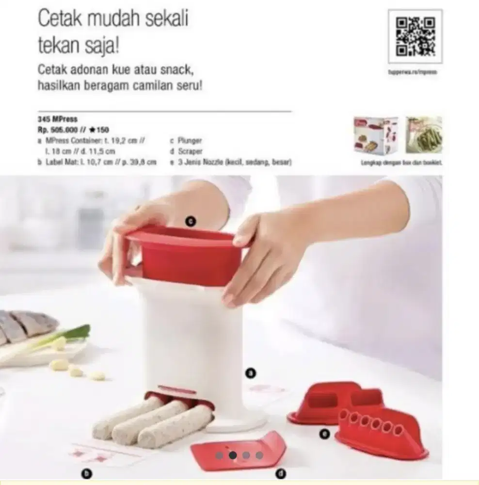 Tupperware M Press