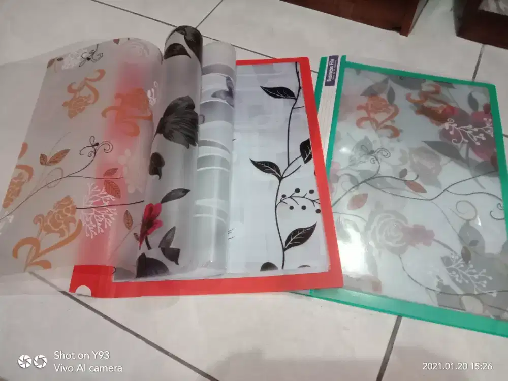 Stiker kaca film sanblas tebel