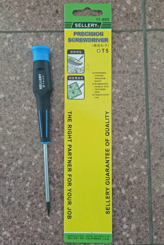 Obeng Torx T5 Sellery