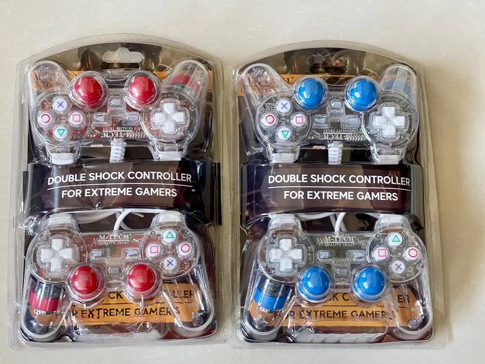 Gamepad Double Transparan M-Tech