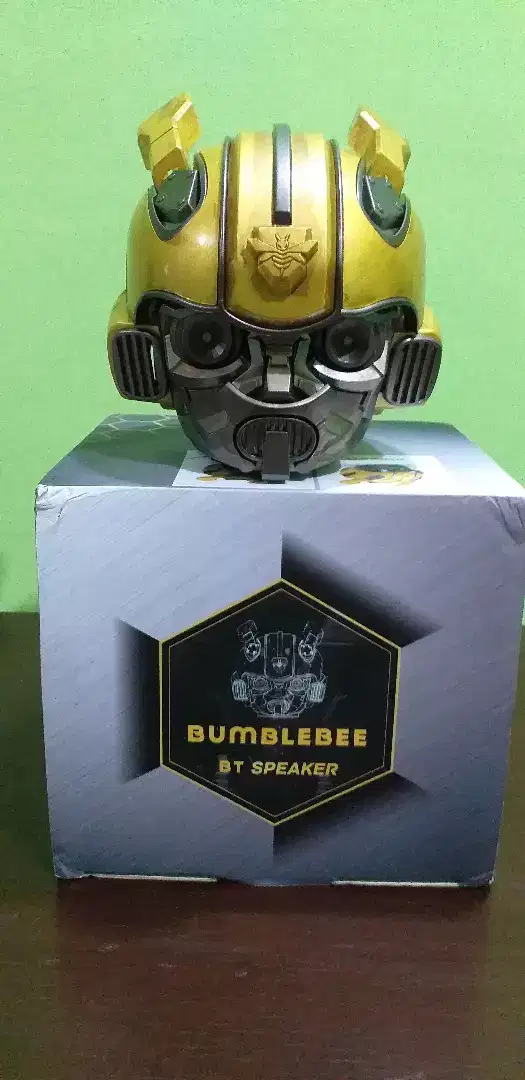 Pemutar Musik mp3 bluetooth dual speaker bumblebee