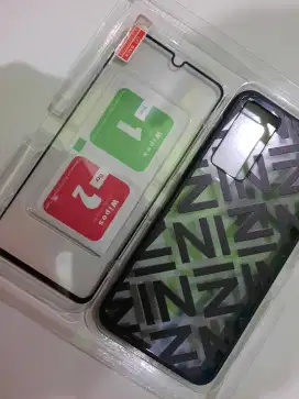 Case dan anti gores infinix note 11 original