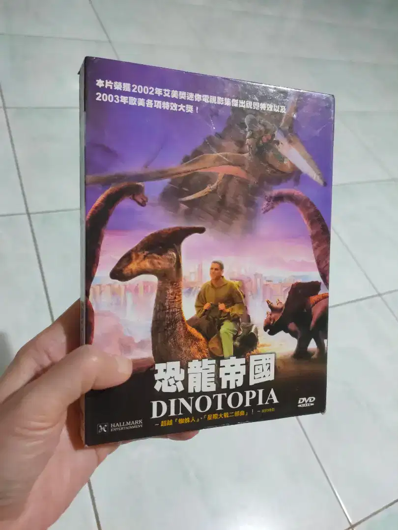 Disc dvd Dinotopia 2 disc original DINOTOPIA Dinosaur empire