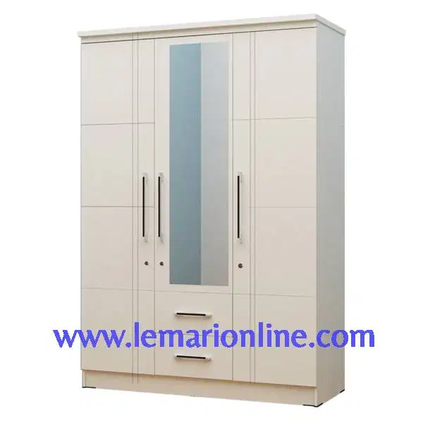 Lemari Pakaian 3 Pintu (free ongkir)