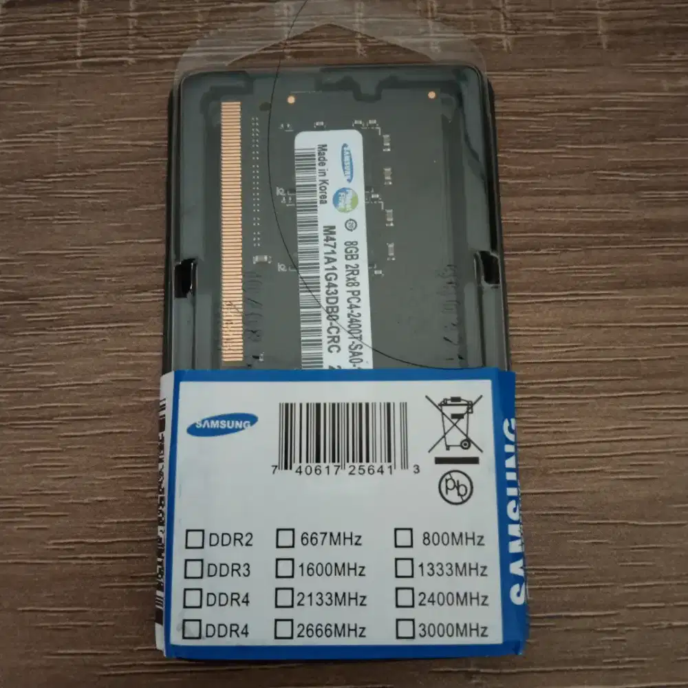 RAM laptop Sodimm DDR4 8GB PC 2400