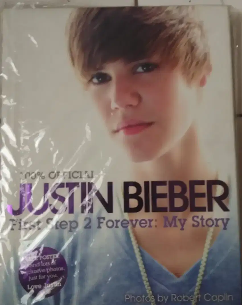 Buku kumpulan poto Justin Bieber