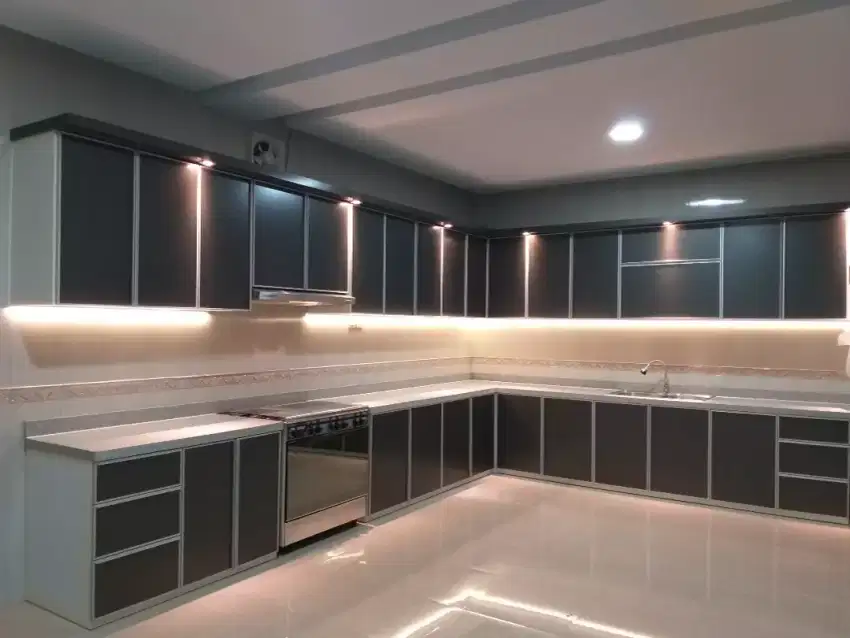 MARMER KITCHEN /MEJA DAPUR /BAR / COUNTER /MEJA MAKAN PAKET TERPASANG