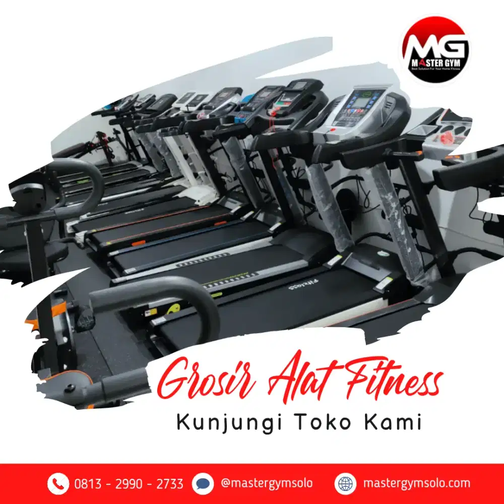 ALAT FITNESS Treadmill Sepeda Statis Dll - MG Sports