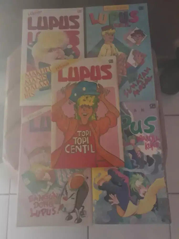Novel komik lupus edition