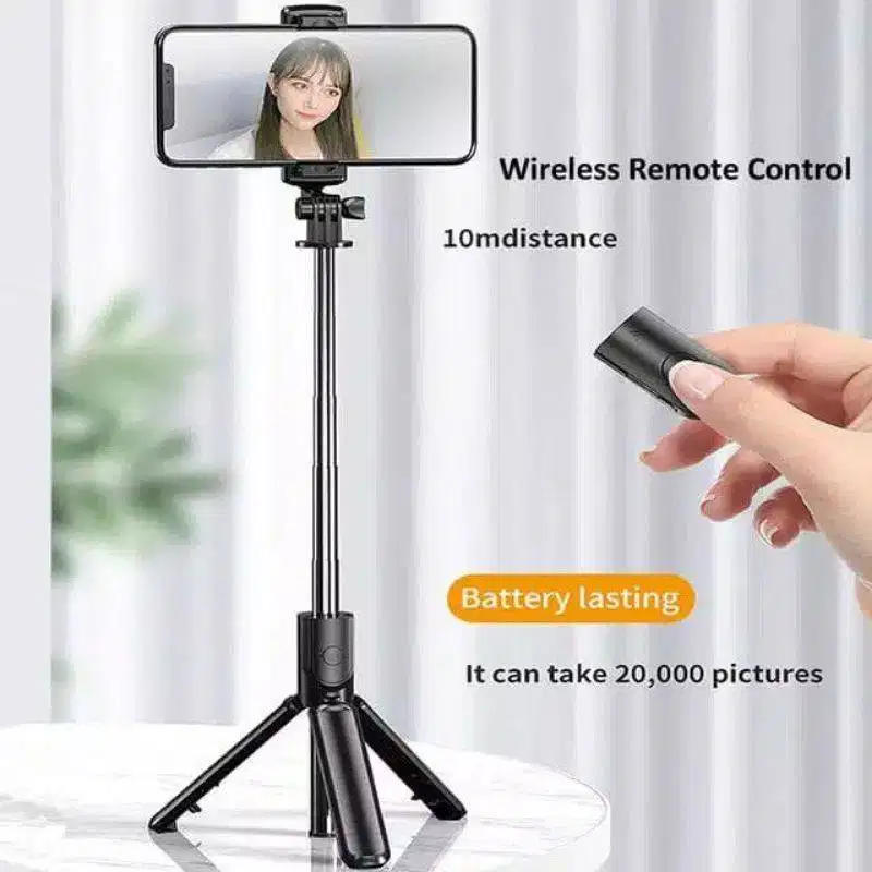 Tongsis Tripod Remote Wireless Tomsis Bluetooth Tongsis 3in1 Tongsis