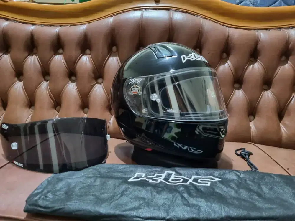 HELM KBC VK BLACK GLOSSY SIZE XXL