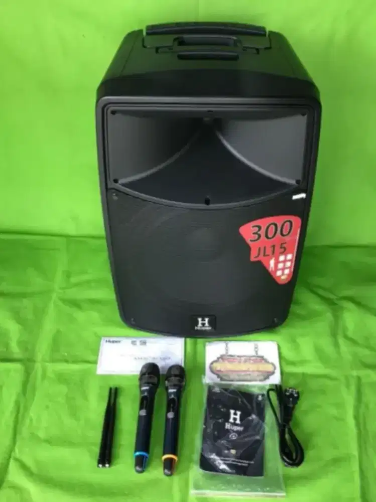 Speaker Karaoke Portabel 15 inci Huper JL-15