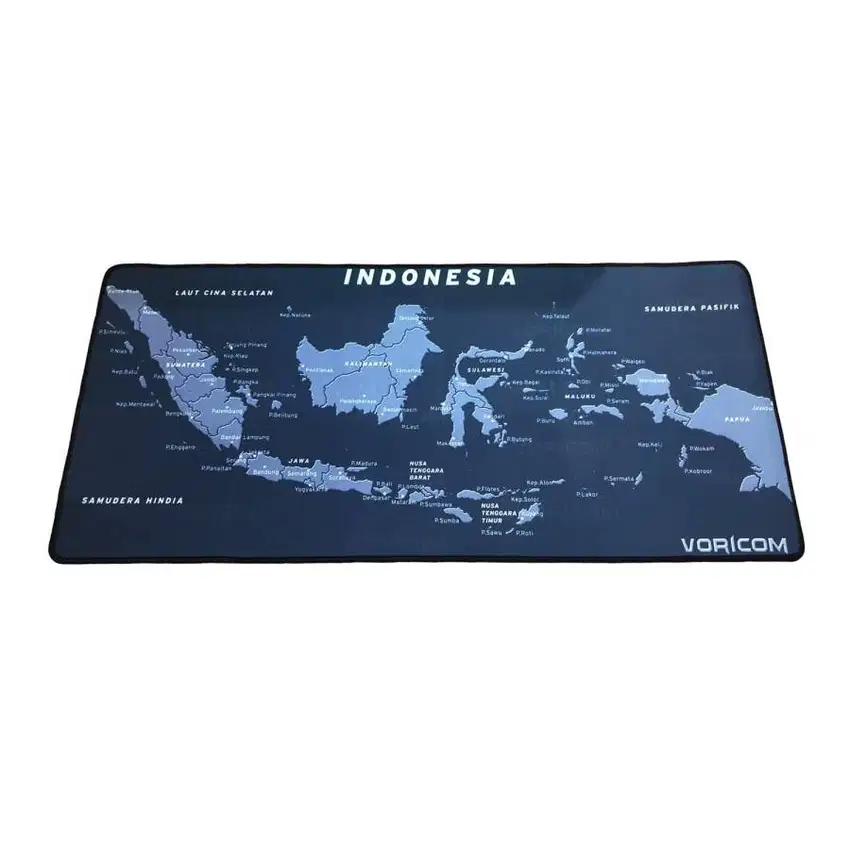 Mouse Pad Gaming Ukuran Besar 60 X 30cm Gambar Peta Indonesia Mousepad