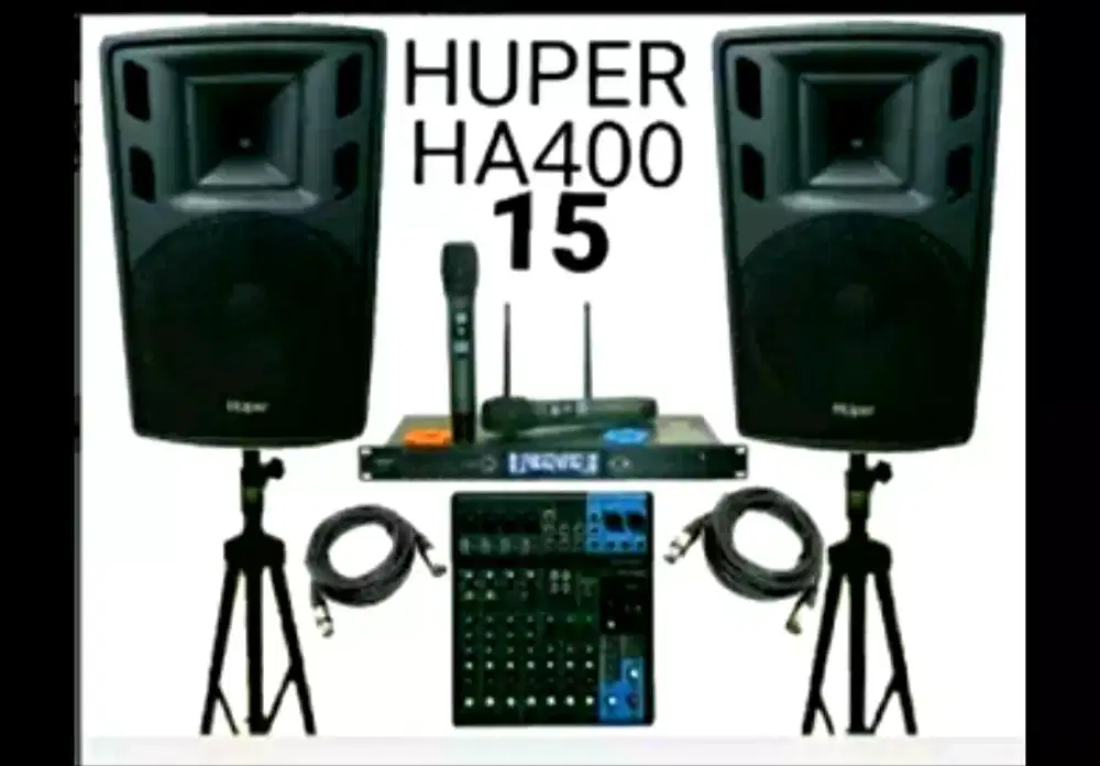 Paket sound indoor dan outdoor