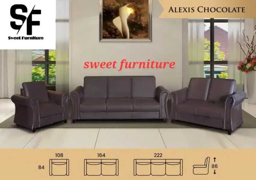 Sofa Alexis by Titov garansi 2 tahun